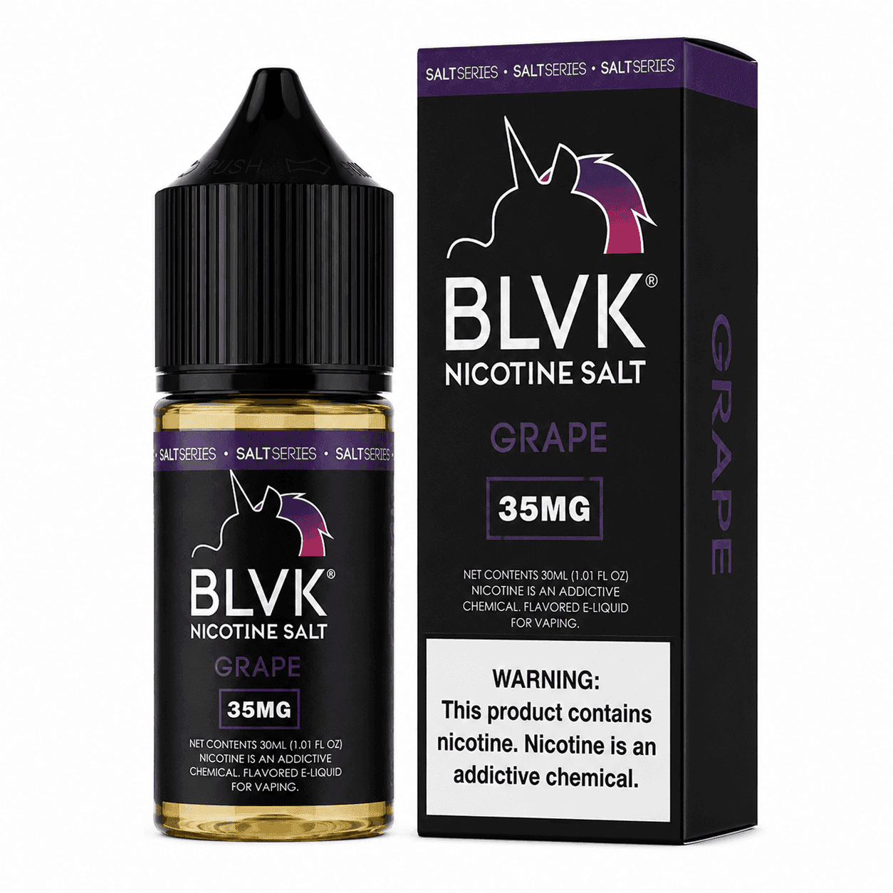 NicSalt - BLVK Salt Series - Grape (30ml)