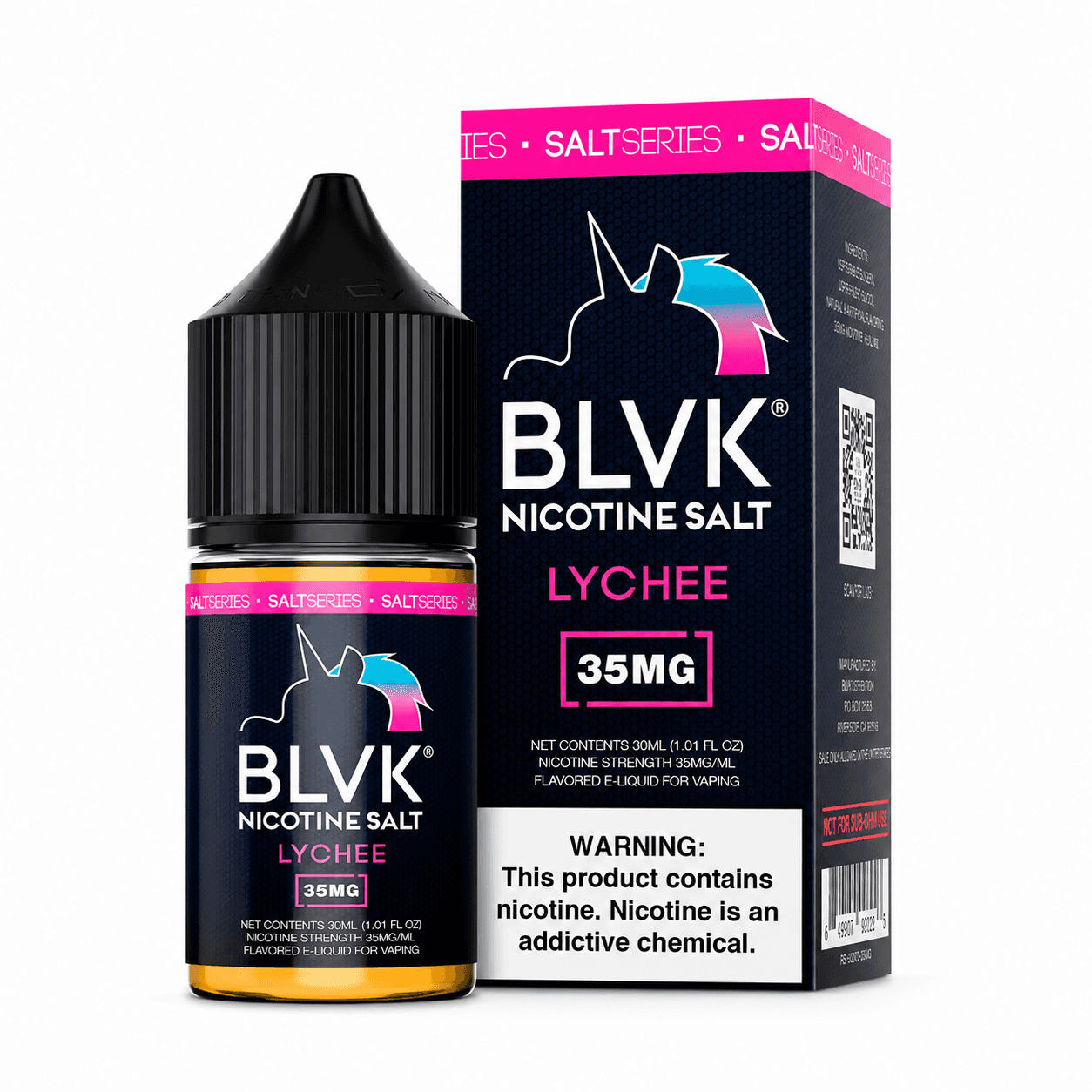 NicSalt - BLVK Salt Series - Lychee (30ml)