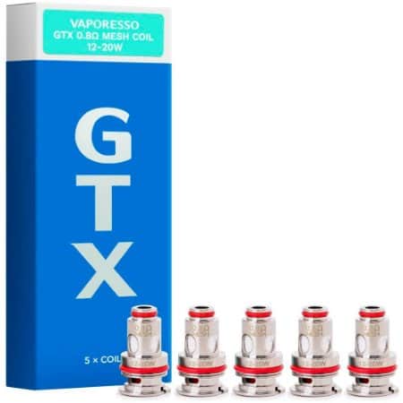 Coil | Bobina | Resistência | Vaporesso GTX 0.8ohm Mesh Coil 12-20W