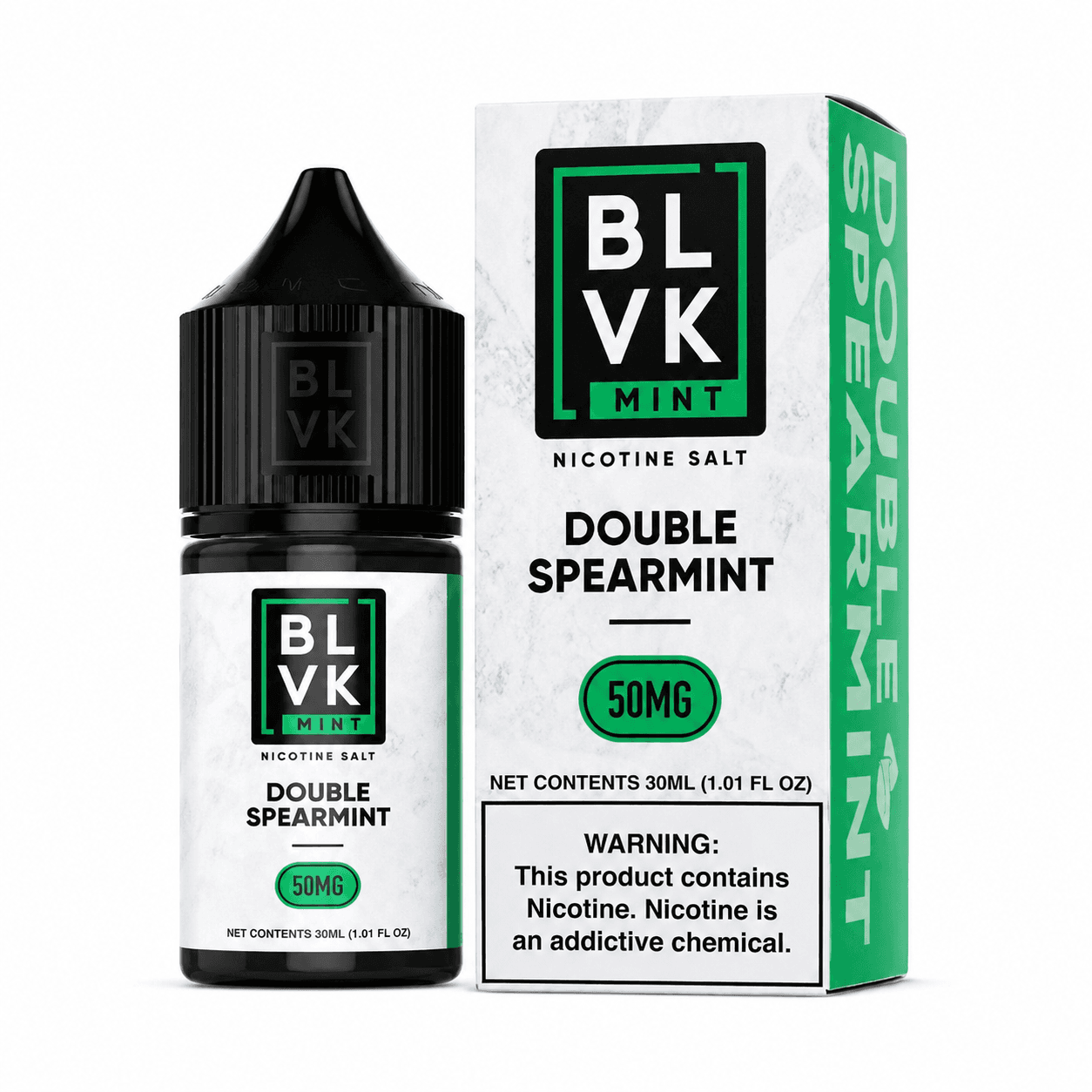 NicSalt - BLVK Salt Mint - Double Spearmint (30ml)