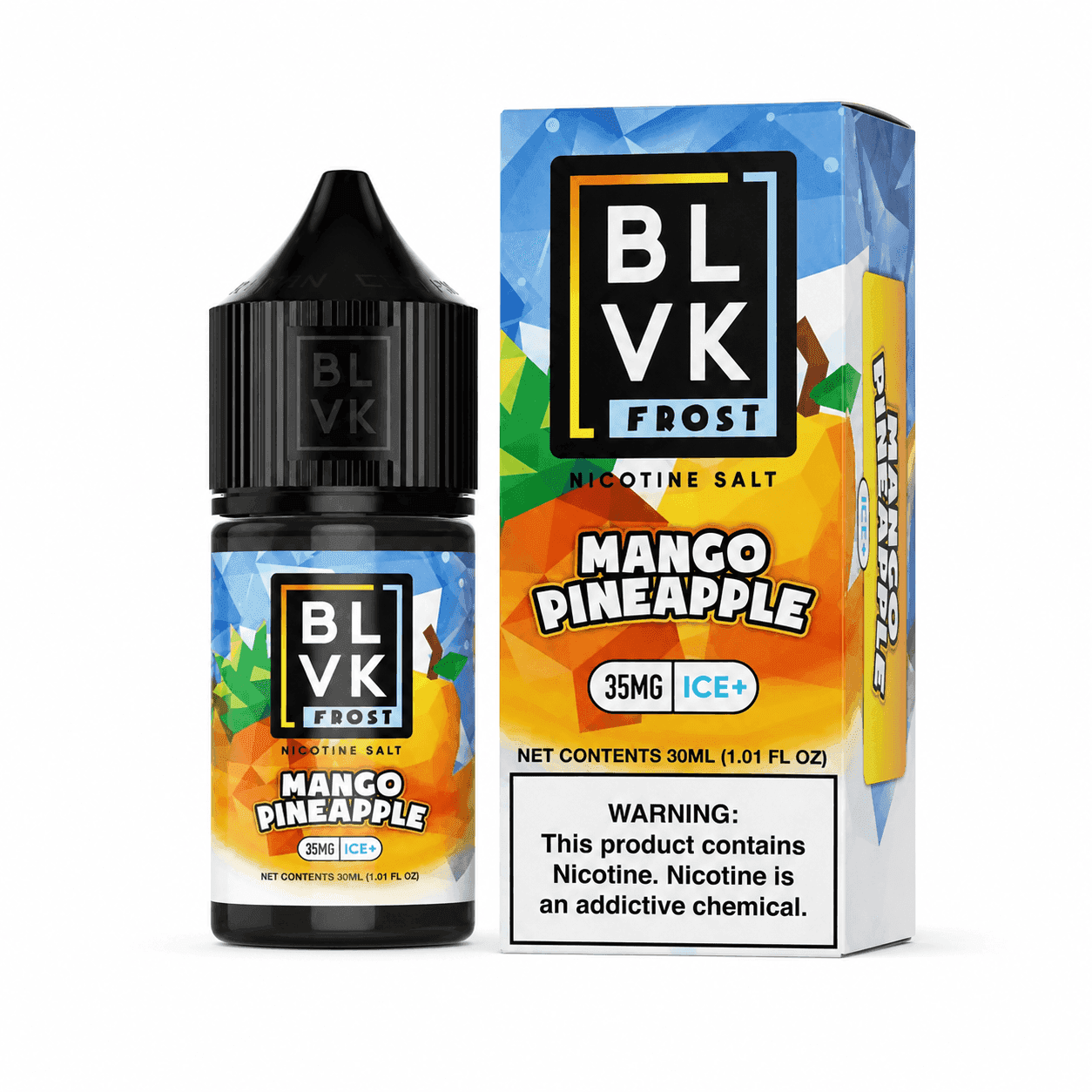NicSalt - BLVK Salt Frost - Mango Pineapple Ice (30ml)
