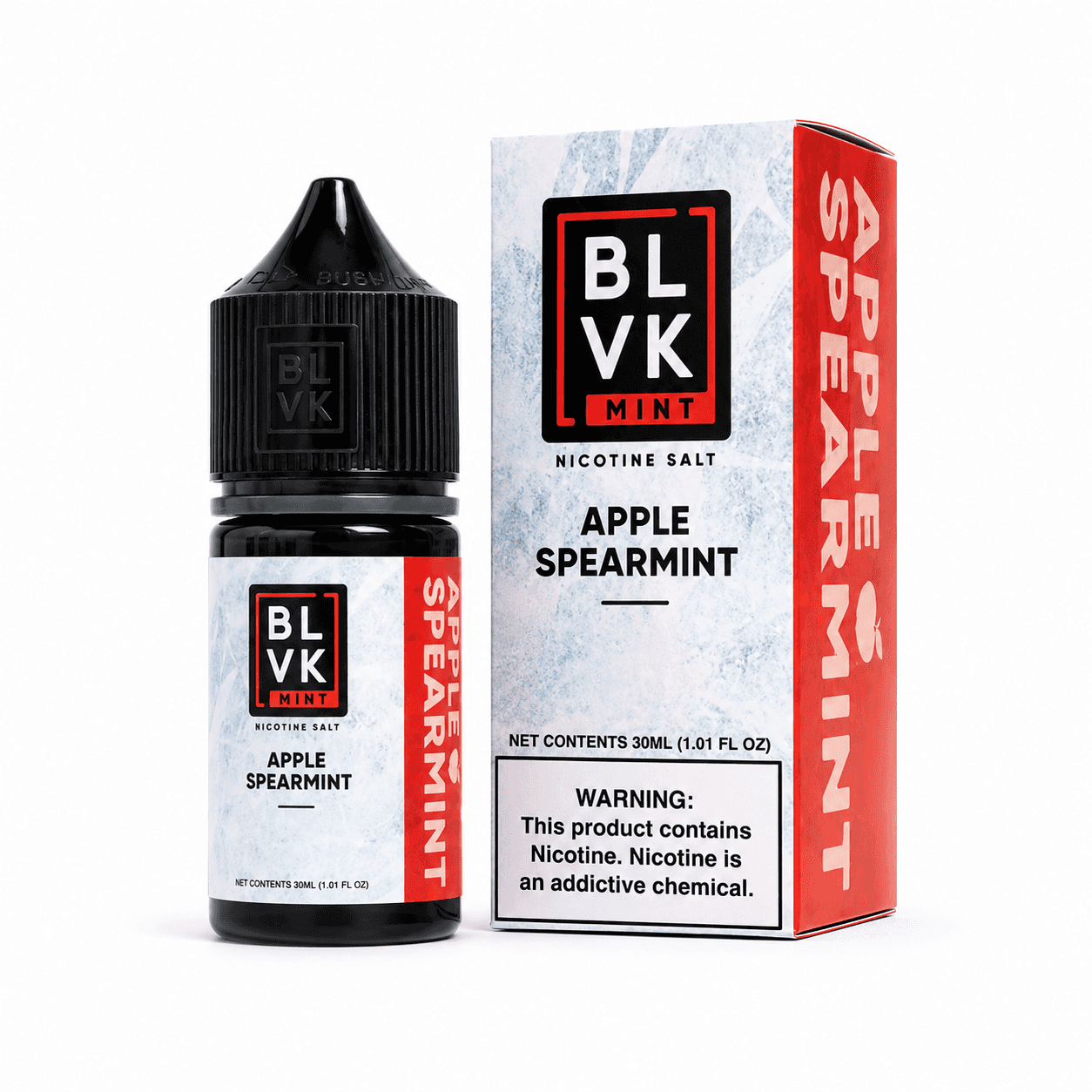 NicSalt - BLVK Salt Mint - Apple Spearmint (30ml)