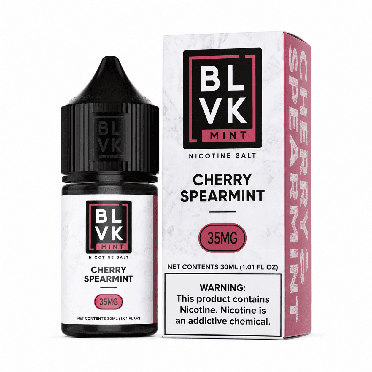 NicSalt - BLVK Salt Mint - Cherry Spearmint (30ml)