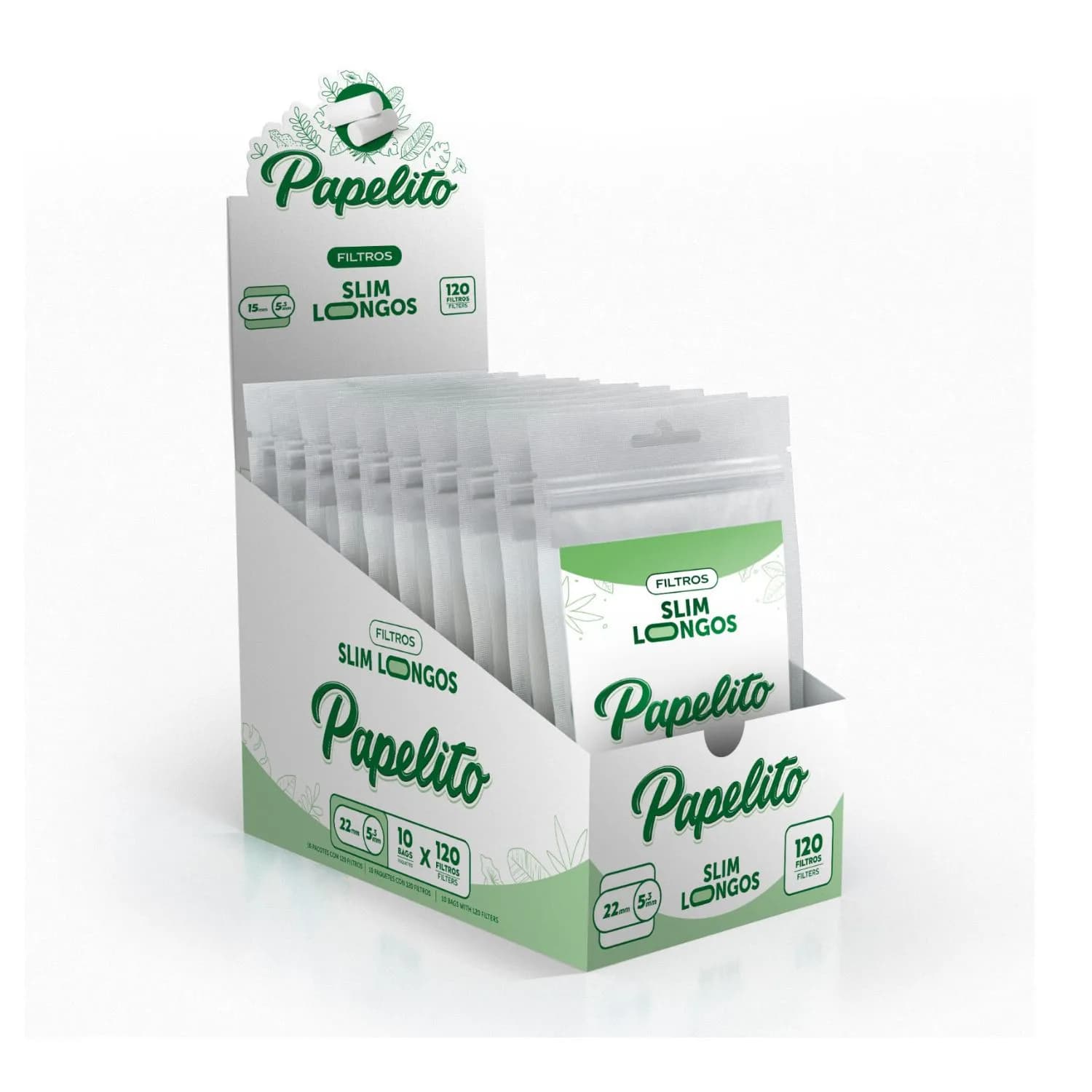 Filtro Papelito - Slim Longo