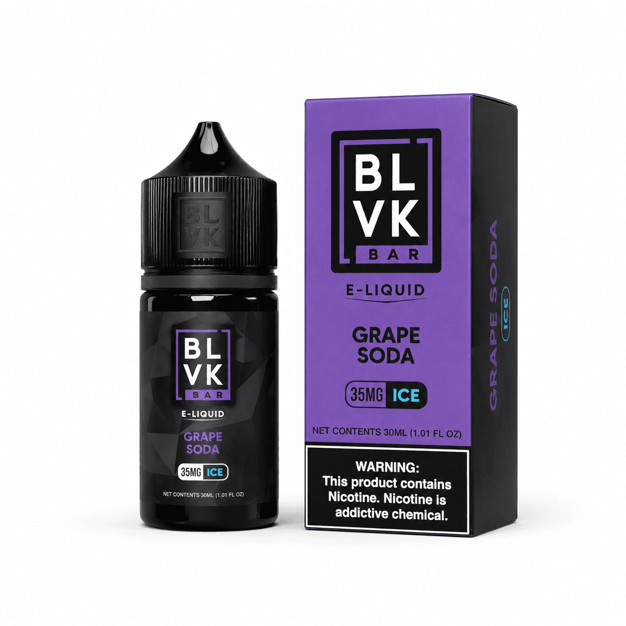 NicSalt - BLVK BAR - Grape Soda (30ml)