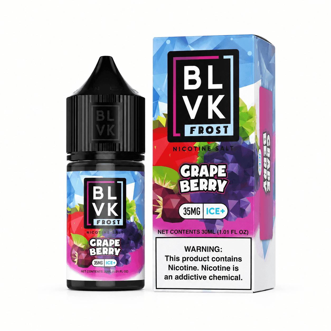 NicSalt - BLVK Salt Frost - Grape Berry Ice (30ml)