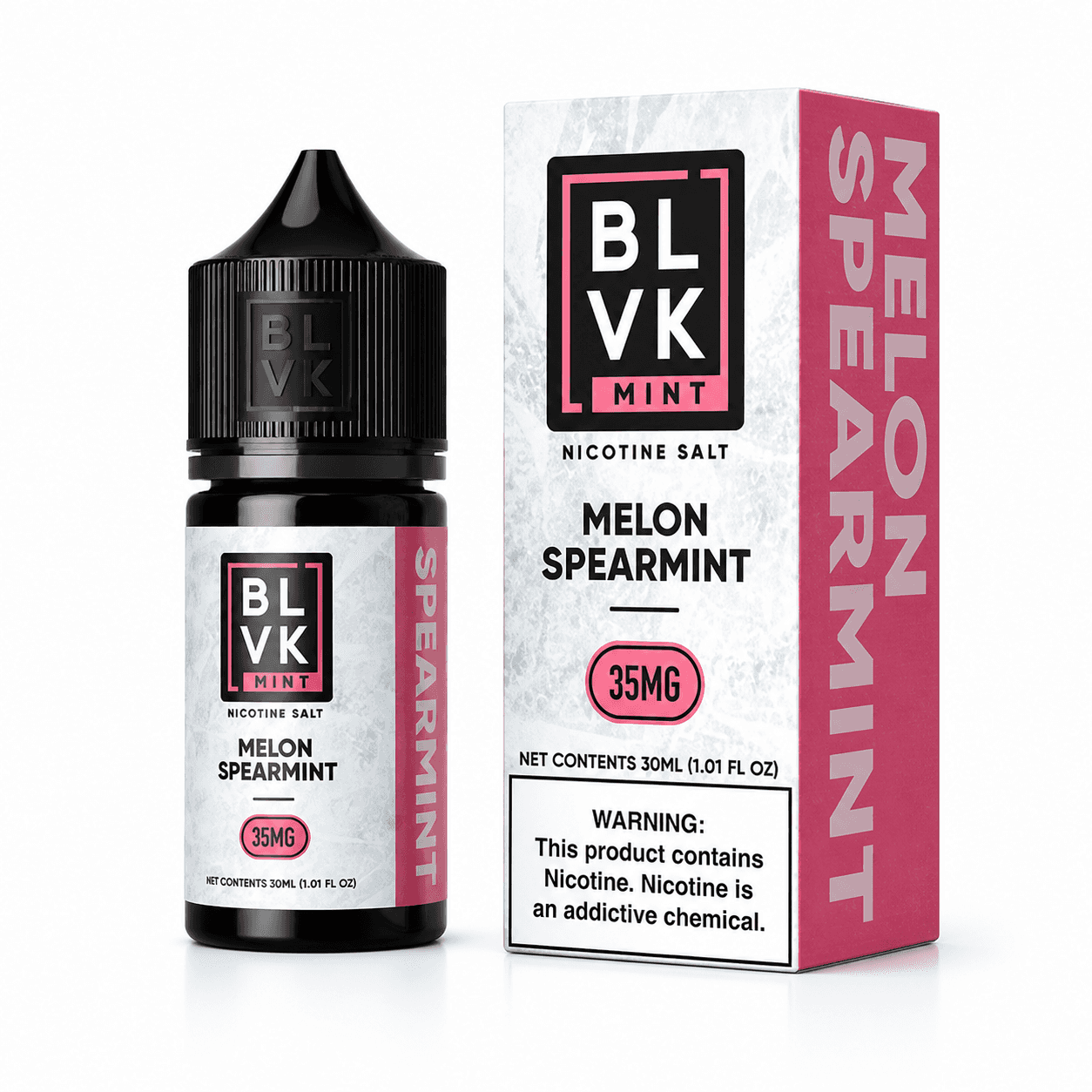 NicSalt - BLVK Salt Mint - Melon Spearmint (30ml)