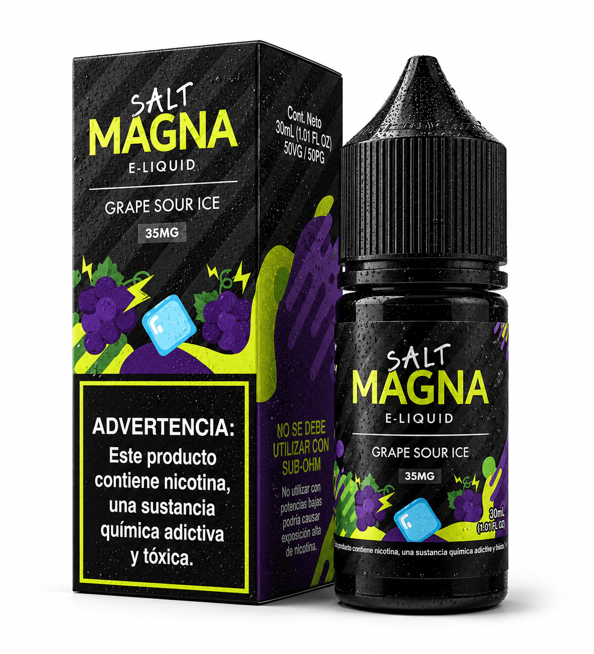 NicSalt - Magna - Grape Sour Ice (30ml)