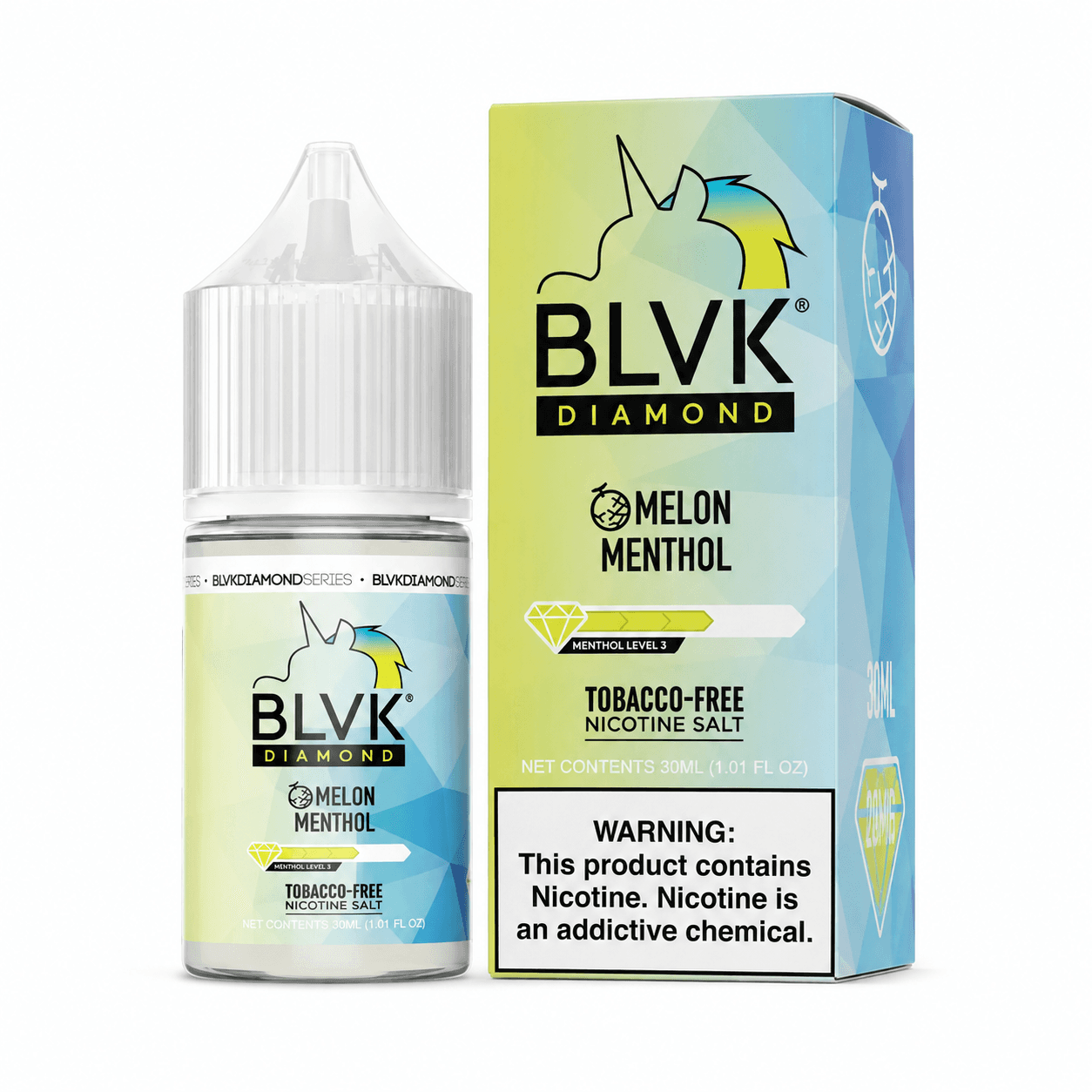 NicSalt - BLVK Diamond - Melon Menthol (30ml)