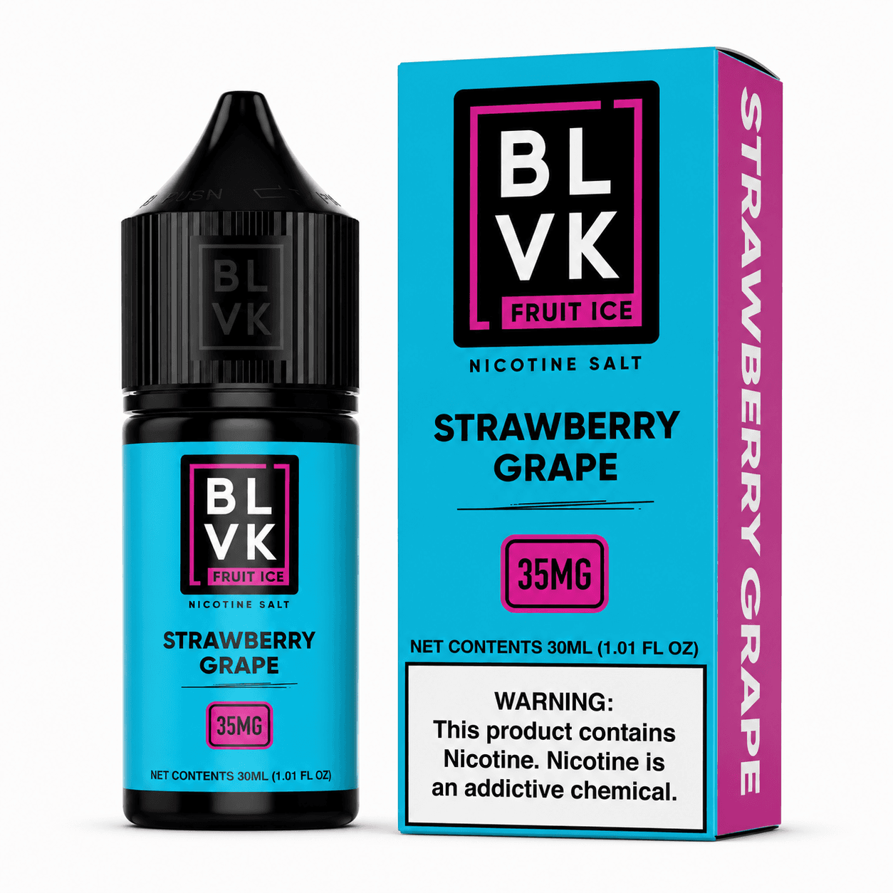 NicSalt - BLVK Salt Remix - Strawberry Grape (30ml)