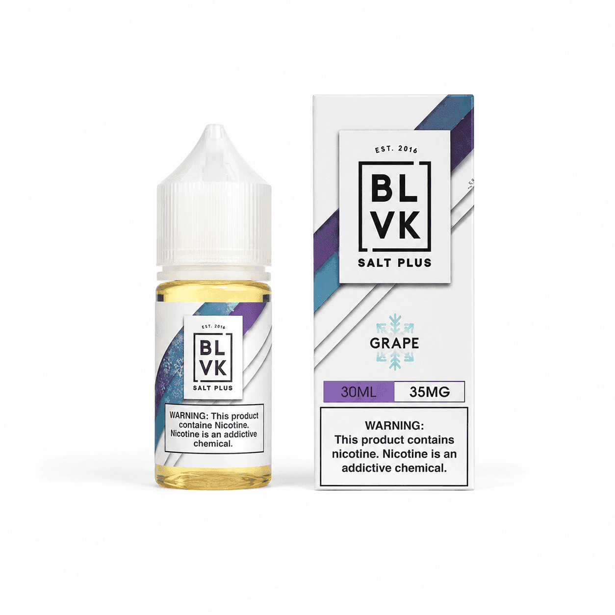 NicSalt - BLVK Salt Plus - Purple Grape Ice (30ml)