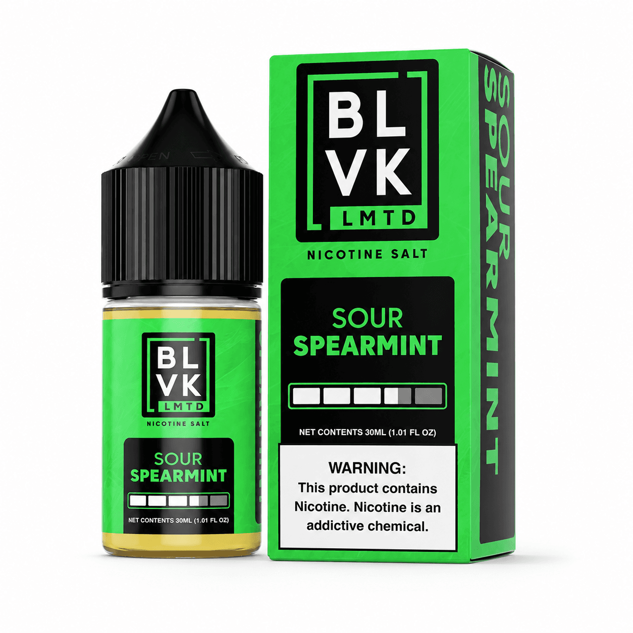 NicSalt - BLVK LMTD - Sour Spearmint (30ml)