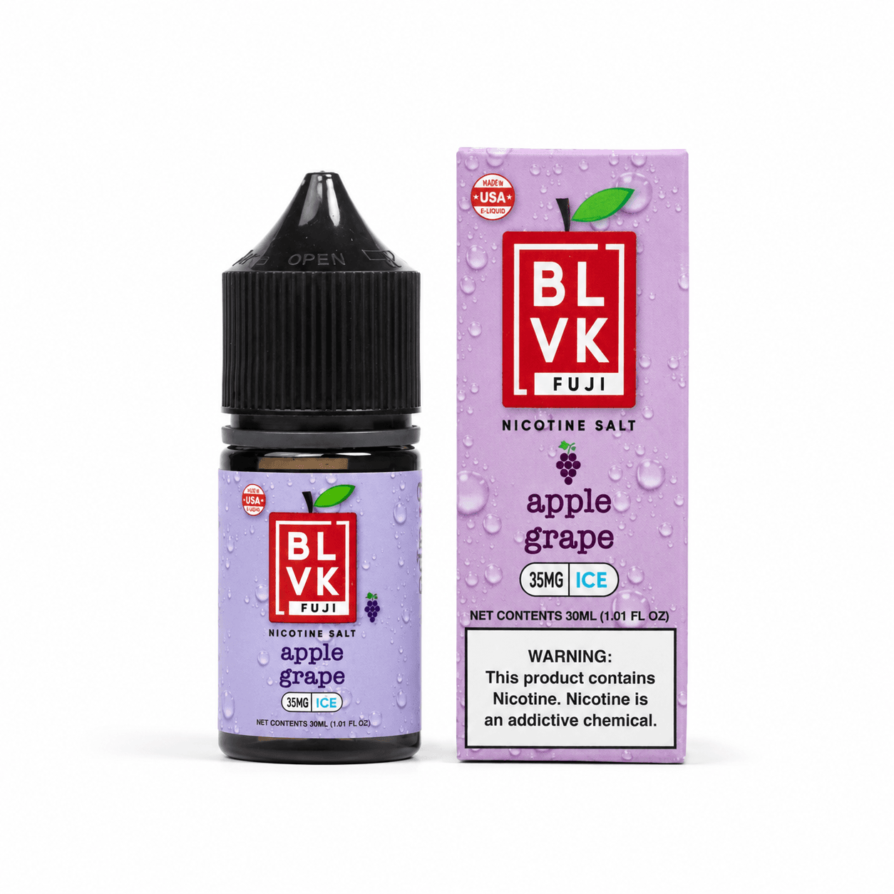 NicSalt - BLVK Fuji - Apple Grape Ice (30ml)