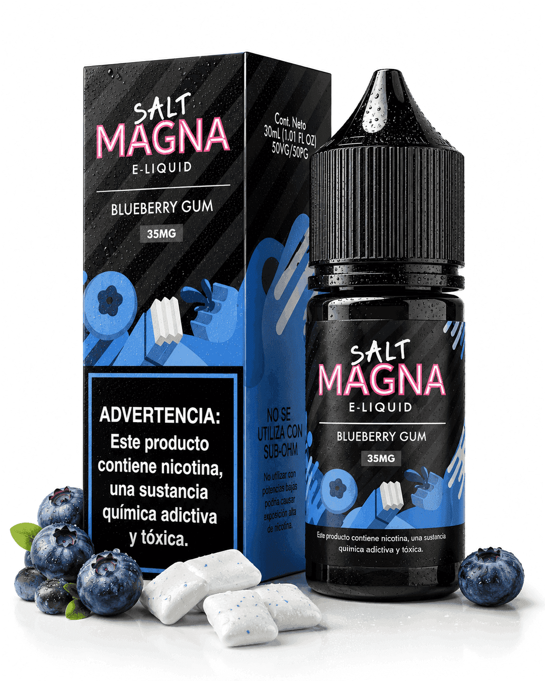 NicSalt - Magna - Blueberry Gum (30ml)