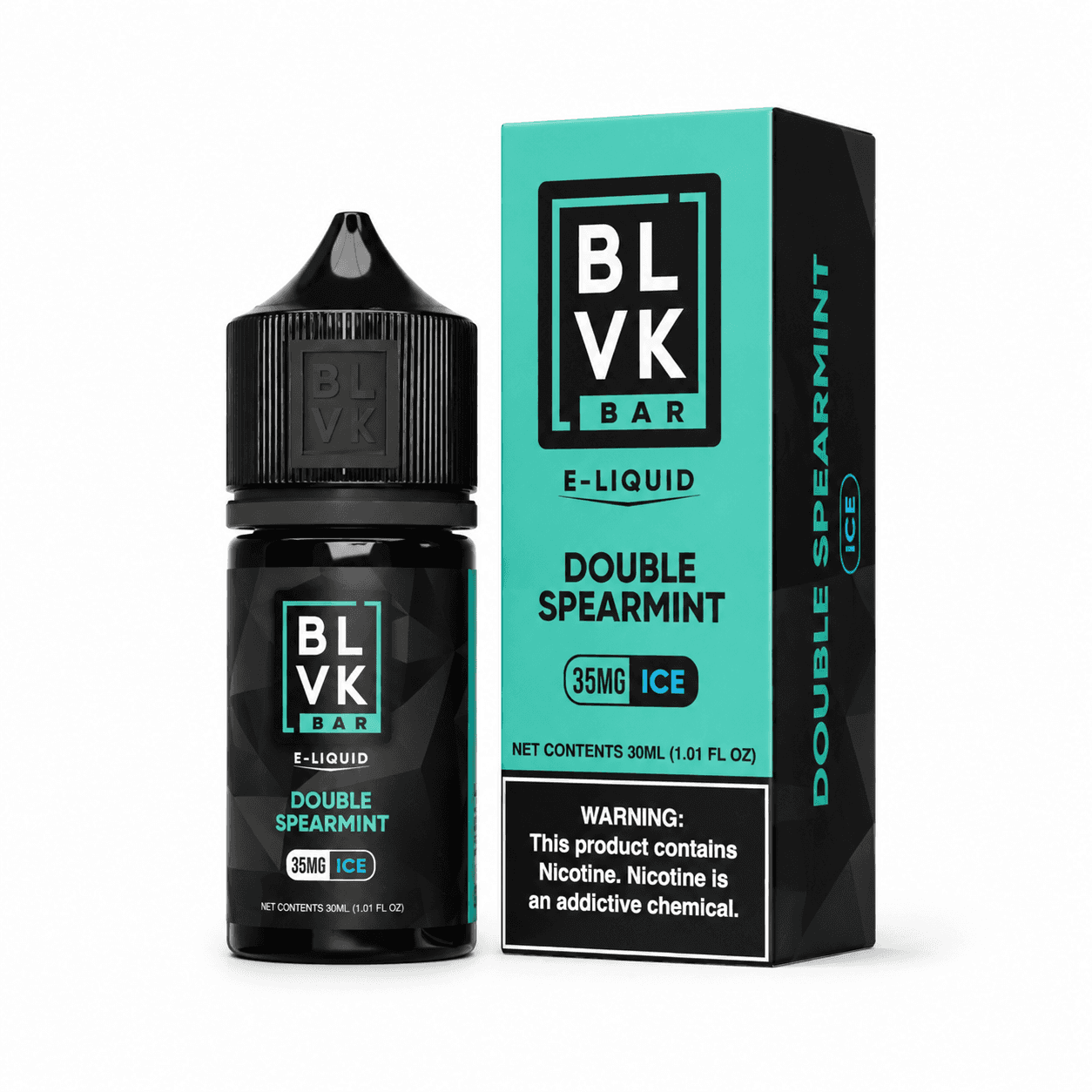 NicSalt - BLVK BAR - Double Spearmint (30ml)