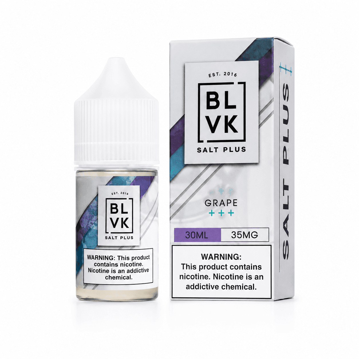 NicSalt - BLVK Salt Plus - Grape Ice (30ml)