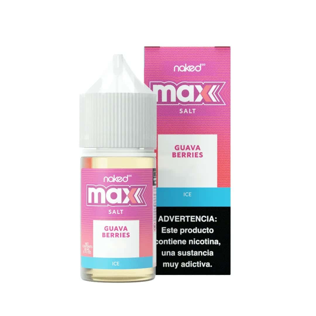 NicSalt - Naked Max - Guava Berries (30ml)