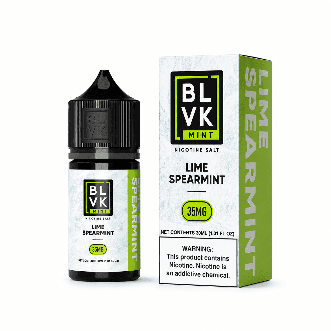 NicSalt - BLVK Salt Mint - Lime Spearmint (30ml)