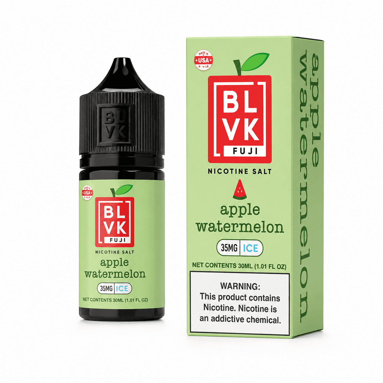 NicSalt - BLVK BAR - Sour Apple (30ml)