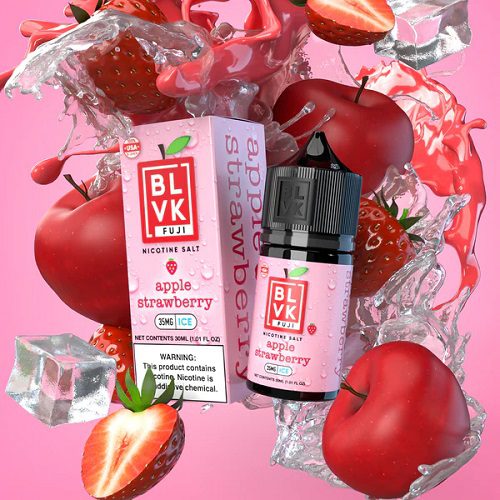 NicSalt - BLVK Fuji - Apple Strawberry Ice (30ml)