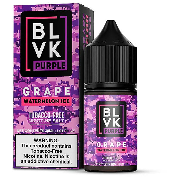 NicSalt - BLVK Purple - Grape Watermelon Ice (30ml)