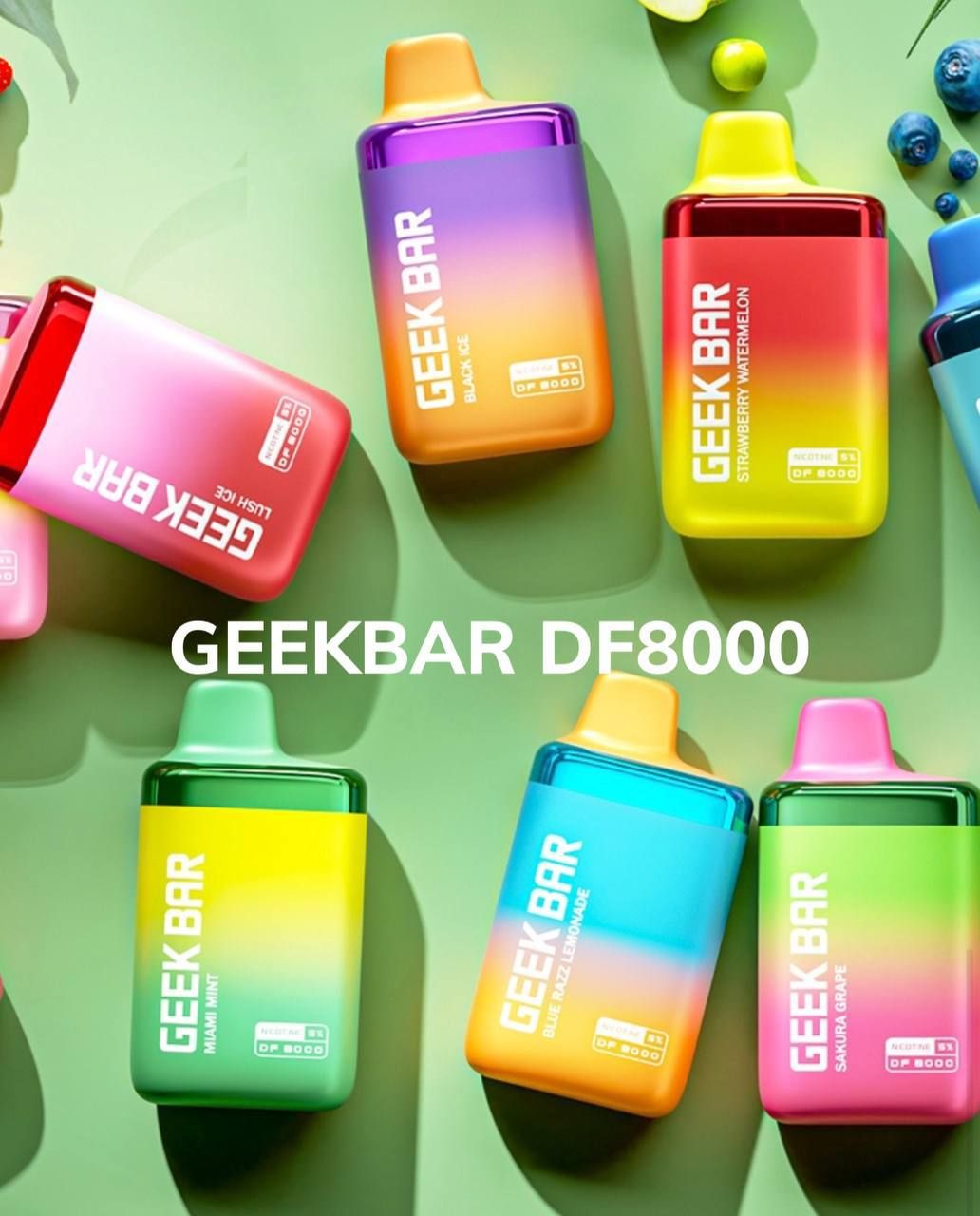 Pod Descartável - GEEK BAR DF8000 puffs