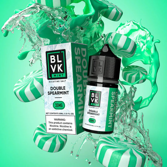 NicSalt - BLVK Salt Mint - Double Spearmint (30ml)