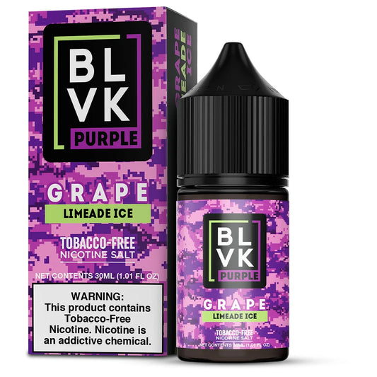 NicSalt - BLVK Purple - Grape Limeade Ice (30ml)