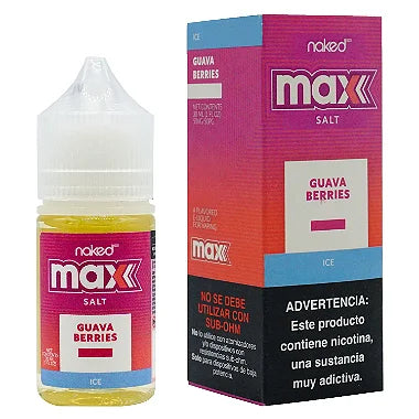 NicSalt - Naked Max - Guava Berries (30ml)