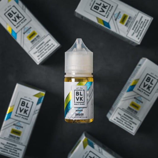 NicSalt - BLVK Salt Plus - Banana Ice (30ml)