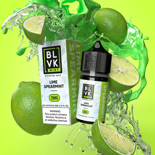 NicSalt - BLVK Salt Mint - Lime Spearmint (30ml)