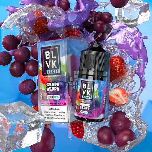 NicSalt - BLVK Salt Frost - Grape Berry Ice (30ml)
