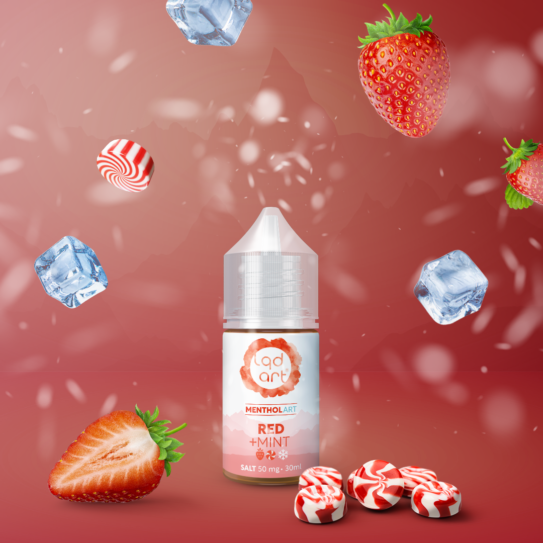 NicSalt - LQD ART - Red +MINT (30ml)