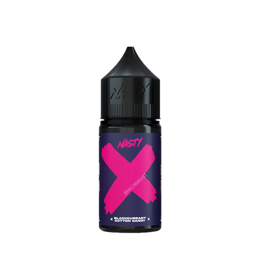 NicSalt - Nasty X - Blackcurrant Cotton Candy (30ml)