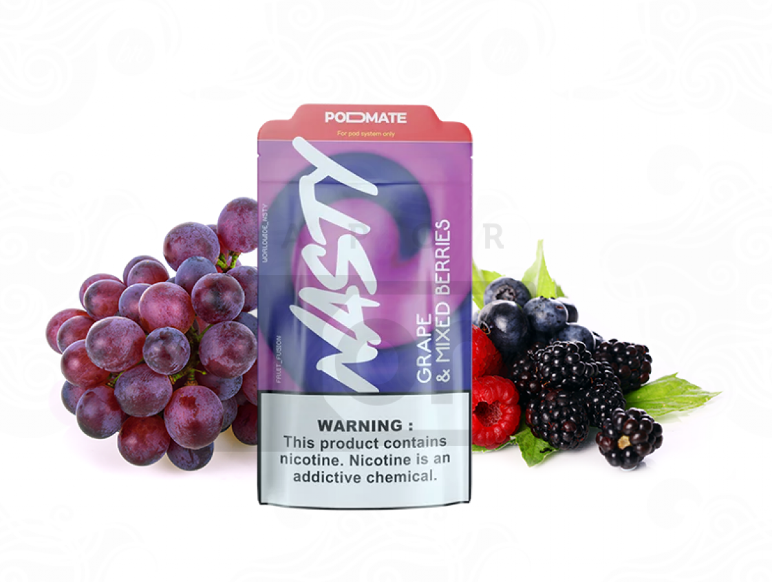 NicSalt - Nasty PodMate - Grape & Mixed Berries (30ml)