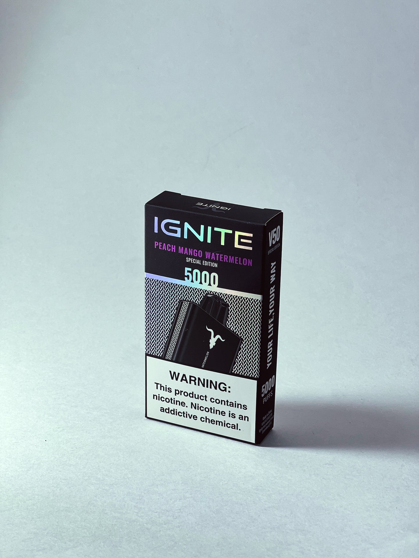 Pod Descartável - Ignite V50 5000 puffs - Black Edition