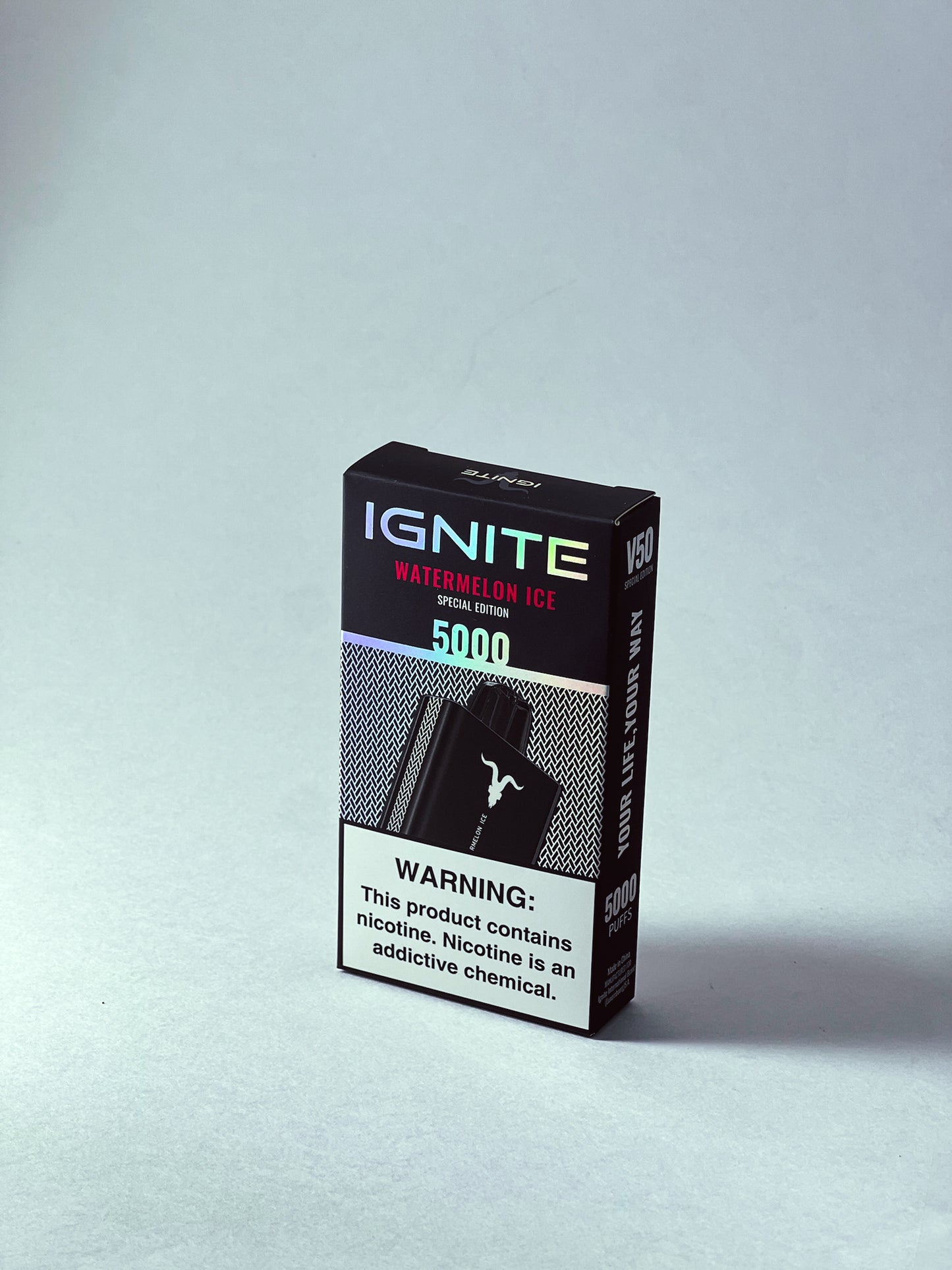 Pod Descartável - Ignite V50 5000 puffs - Black Edition