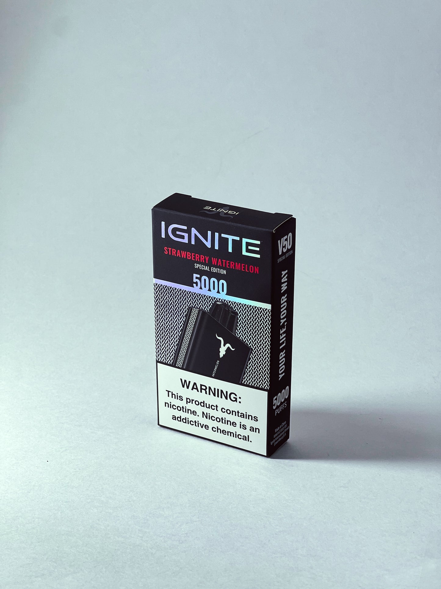 Pod Descartável - Ignite V50 5000 puffs - Black Edition