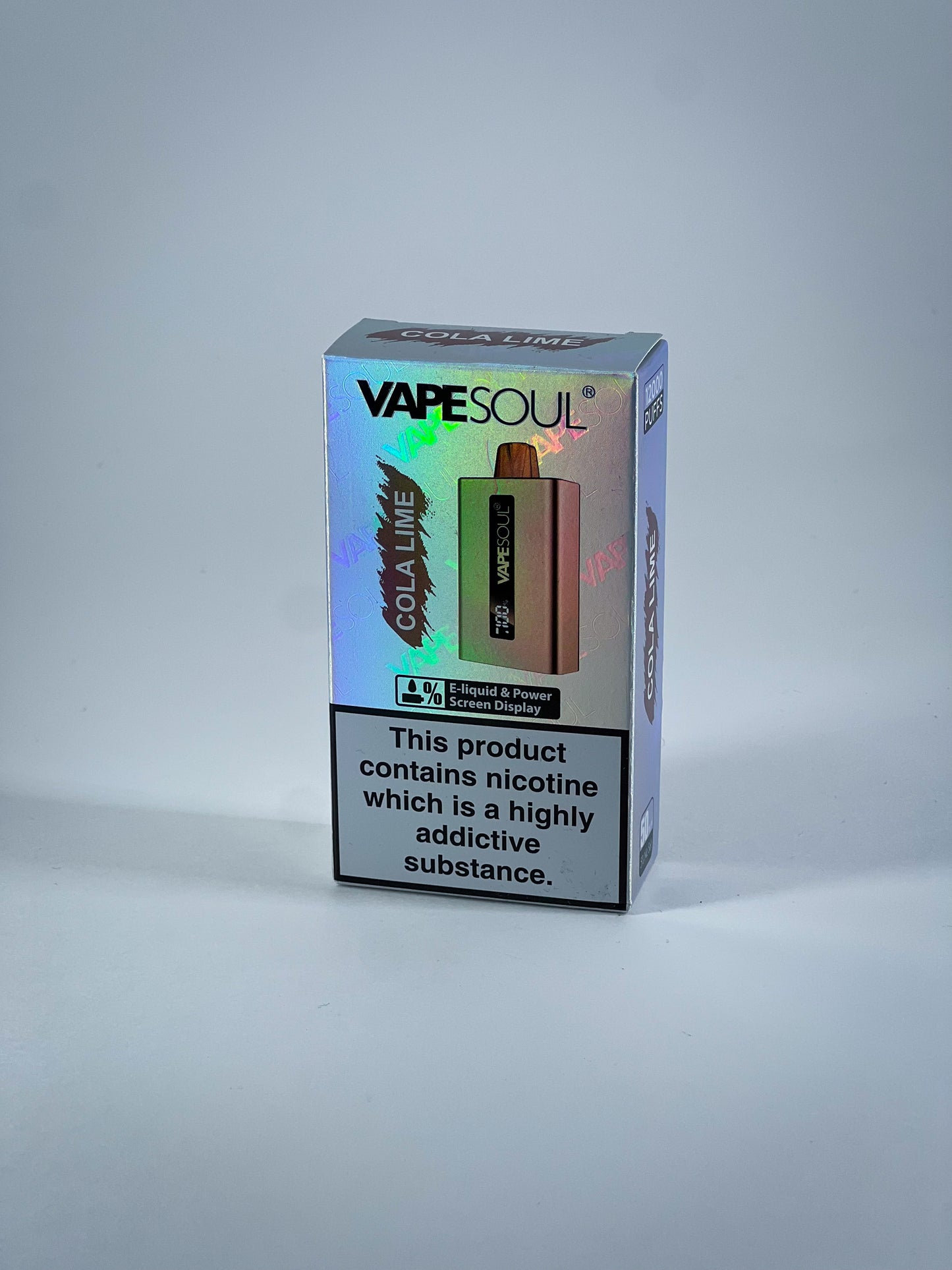 Pod Descartável - VapeSoul V-120 LCD 12000 puffs