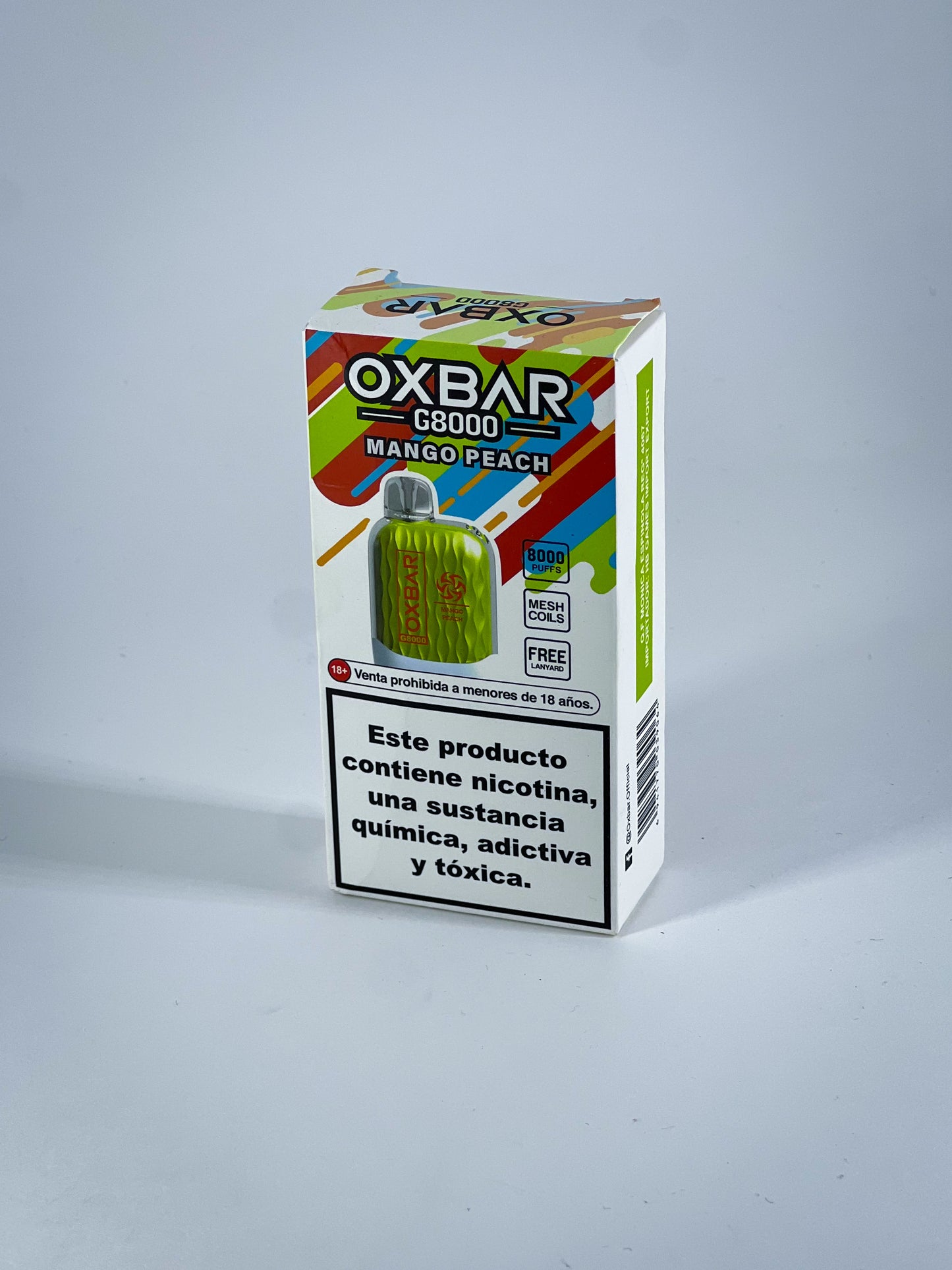 Pod Descartável - OXBAR G8000 8000 puffs