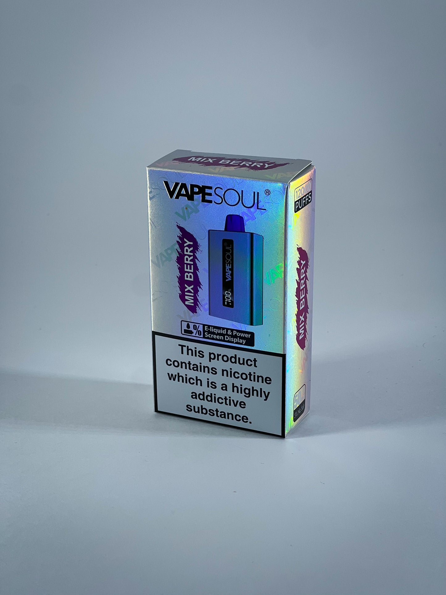 Pod Descartável - VapeSoul V-120 LCD 12000 puffs