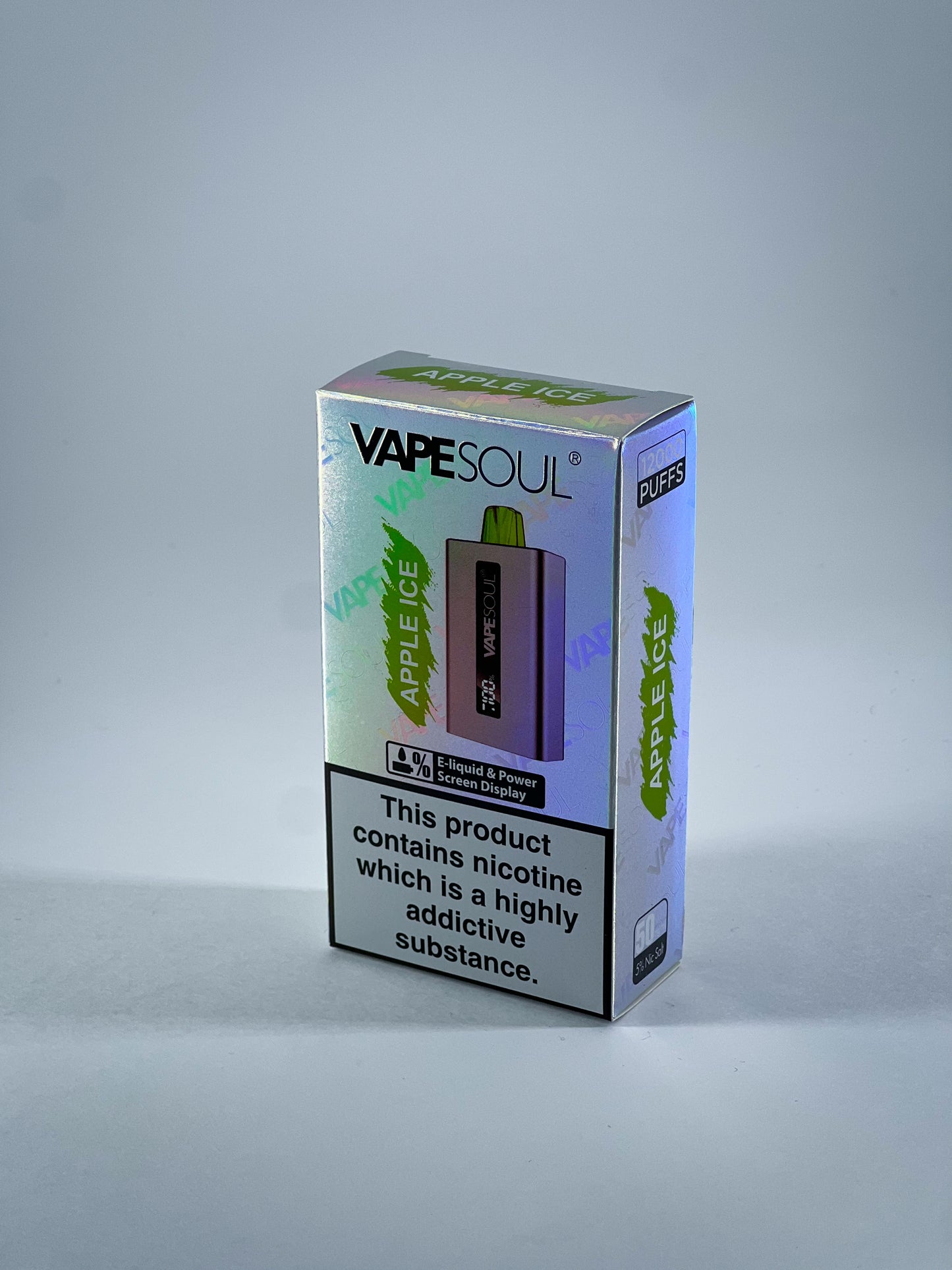 Pod Descartável - VapeSoul V-120 LCD 12000 puffs