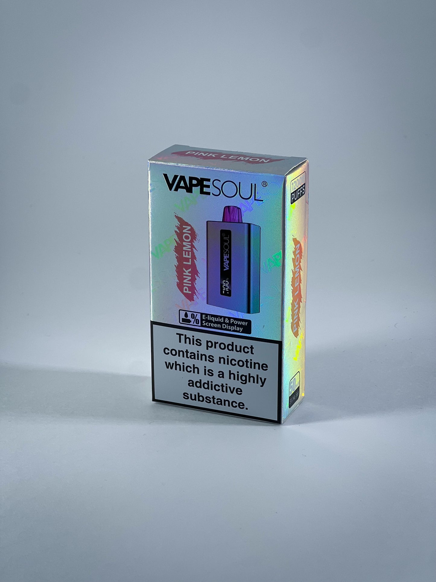 Pod Descartável - VapeSoul V-120 LCD 12000 puffs