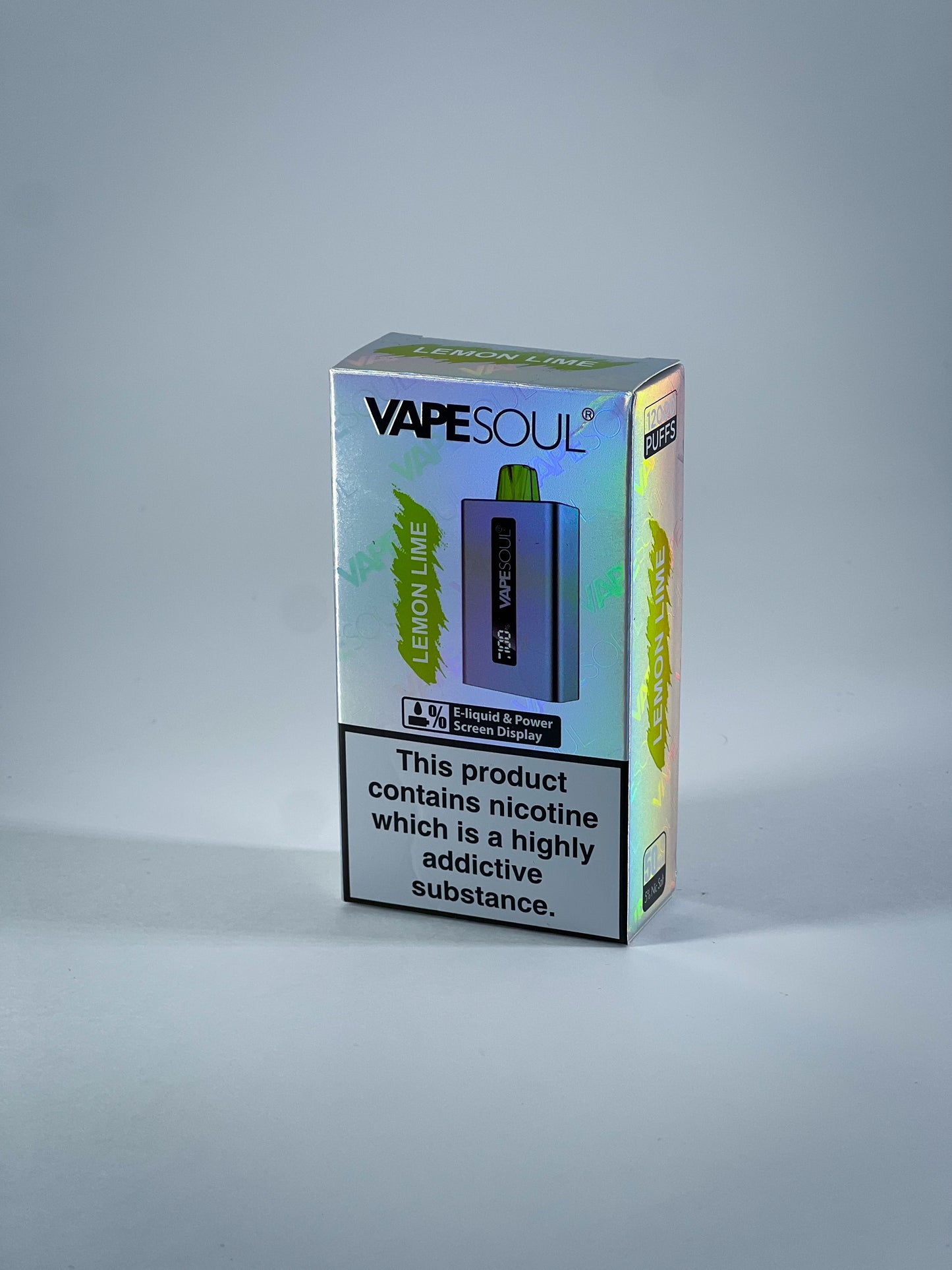 Pod Descartável - VapeSoul V-120 LCD 12000 puffs