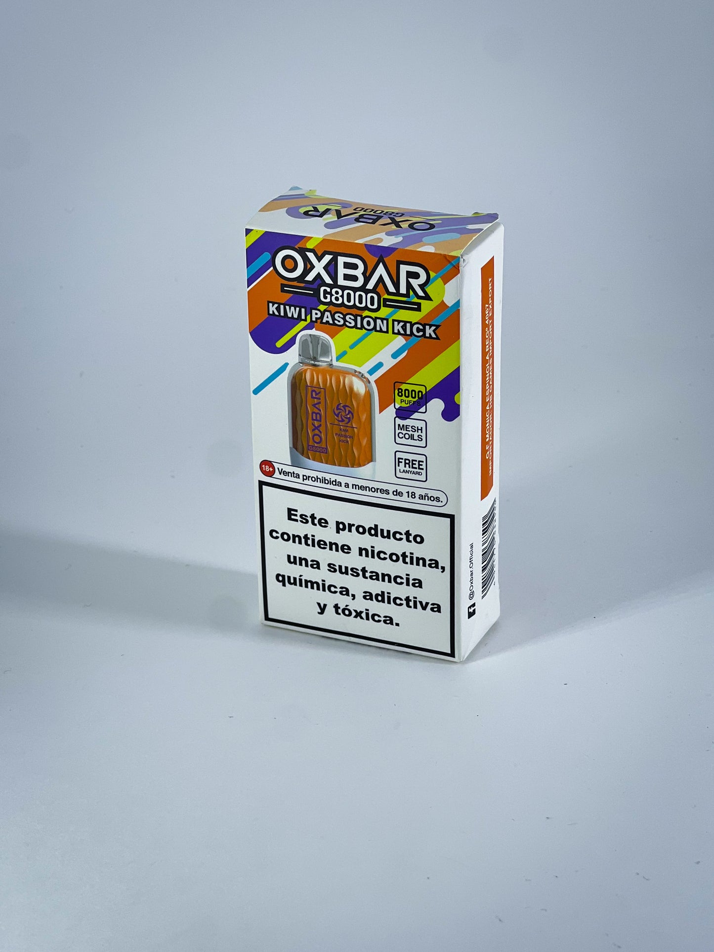 Pod Descartável - OXBAR G8000 8000 puffs