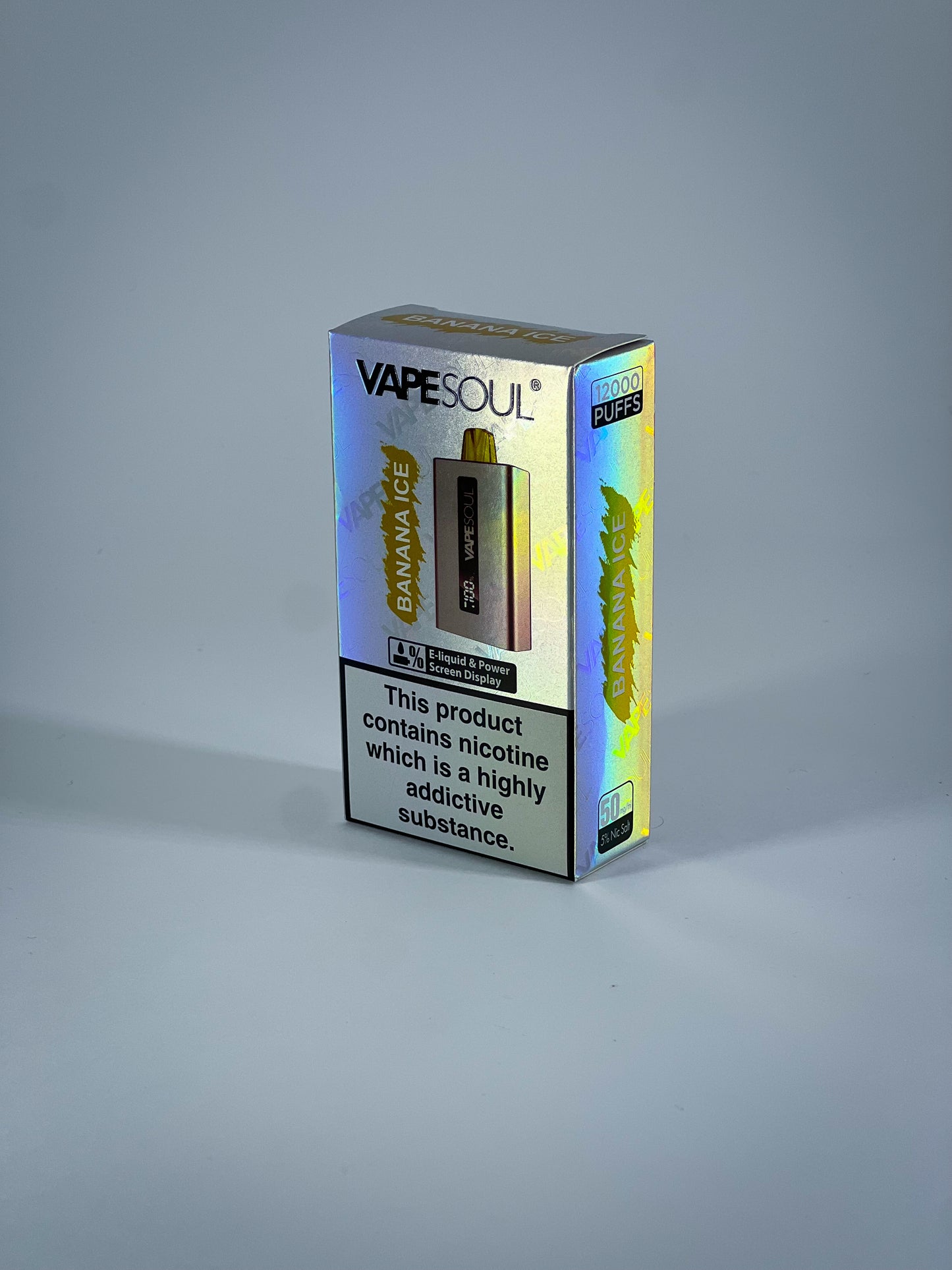 Pod Descartável - VapeSoul V-120 LCD 12000 puffs