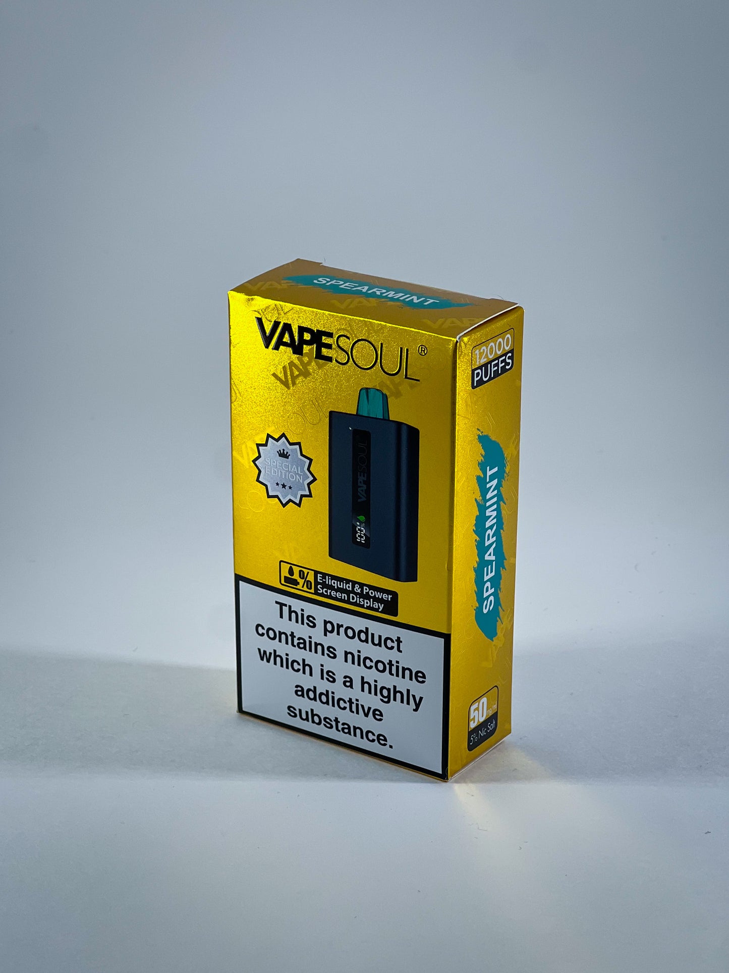 Pod Descartável - VapeSoul V-120 LCD 12000 puffs