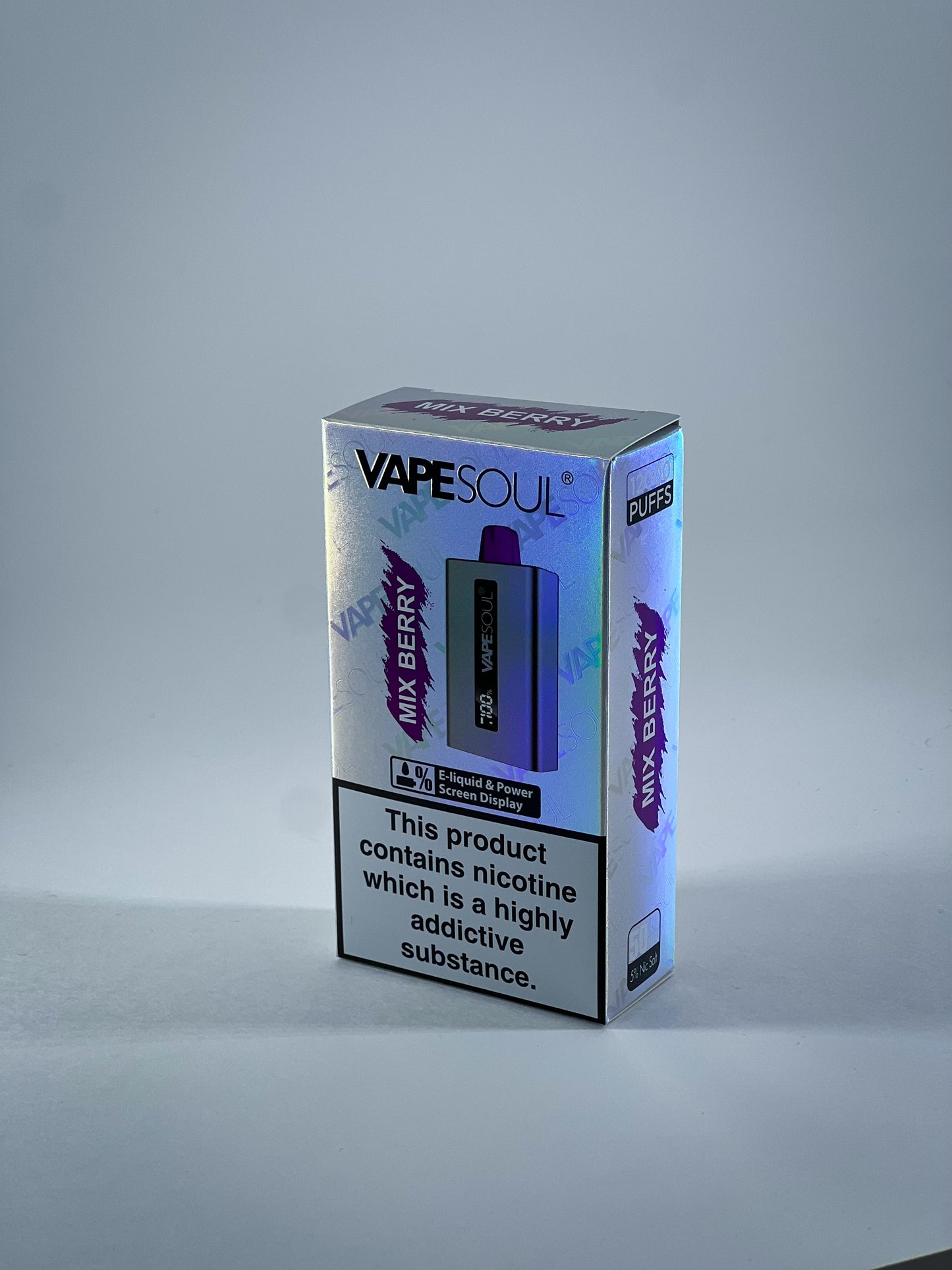 Pod Descartável - VapeSoul V-120 LCD 12000 puffs