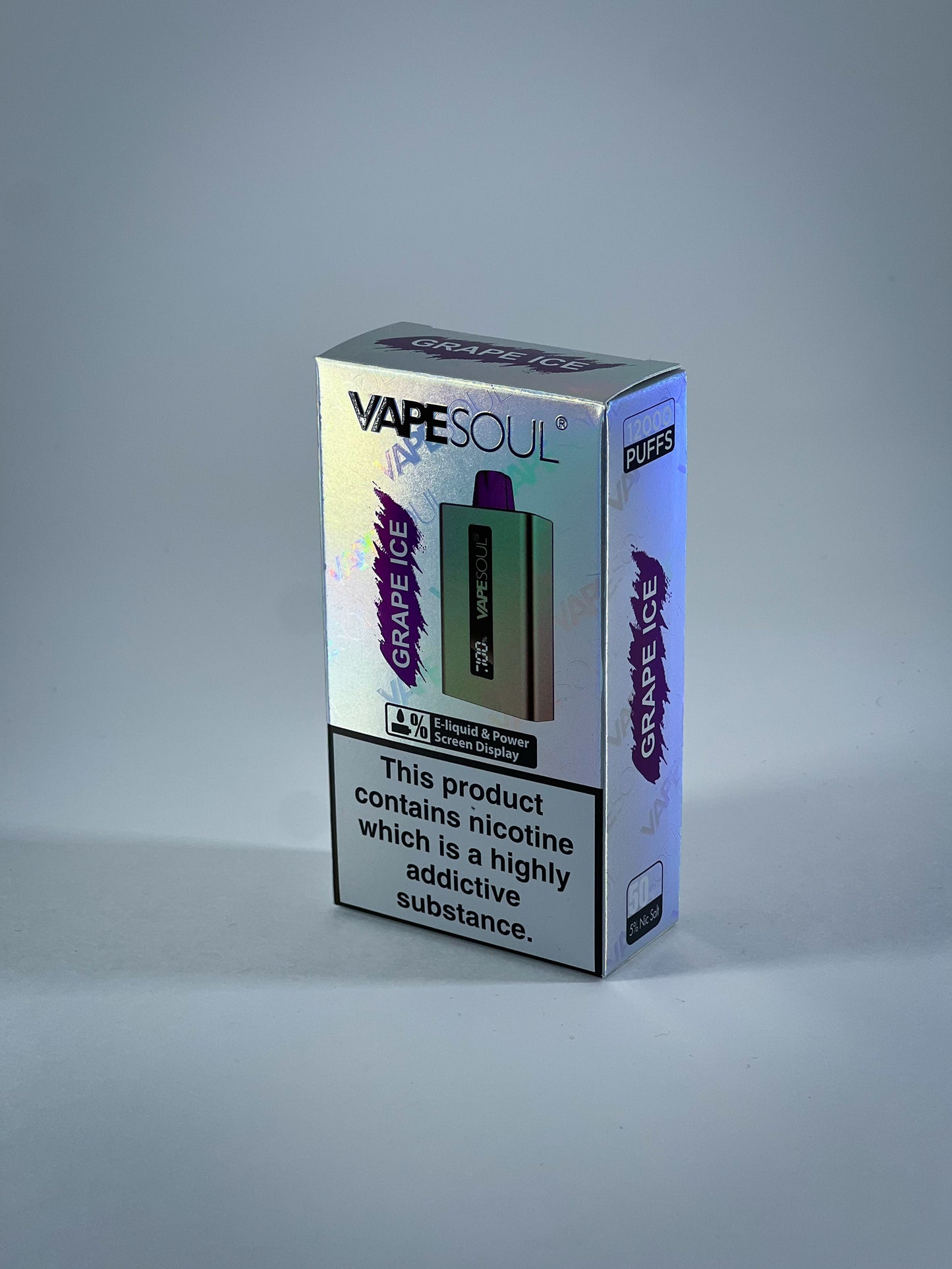 Pod Descartável - VapeSoul V-120 LCD 12000 puffs