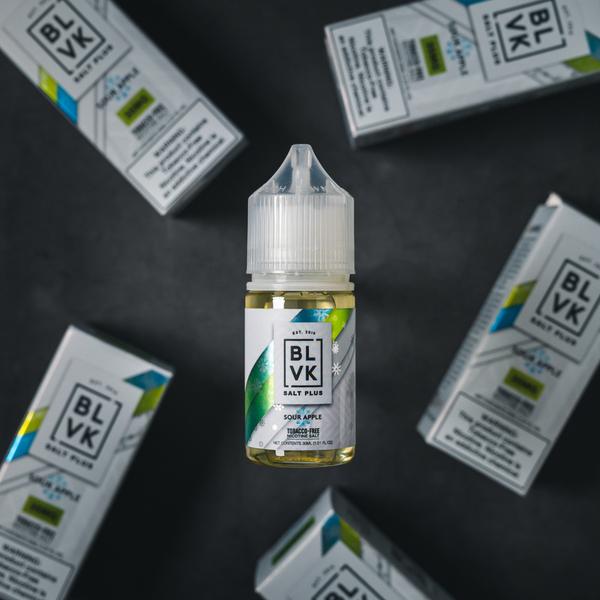 NicSalt - BLVK Salt Plus - Sour Apple Ice (30ml)